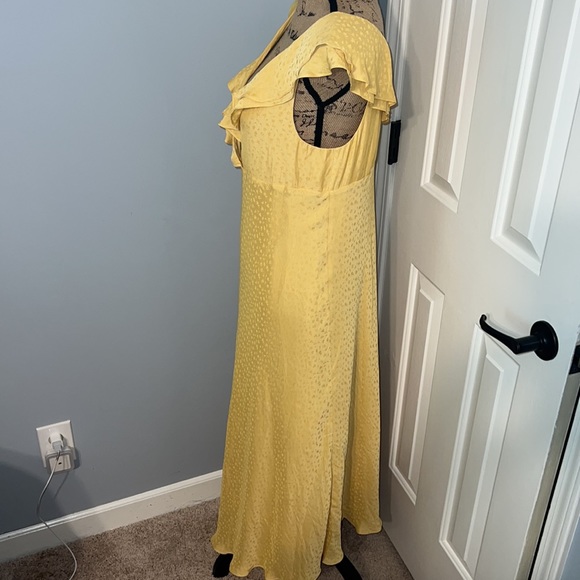 Hatch Yellow Ruffle Maxi Dress - Picture 4 of 6